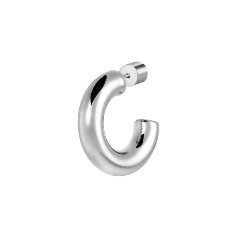 Orecchino a lobo a cerchietto 1,9cm con chiusura perla Marlu