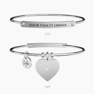 Bracciale Lui e Lei doppio Kidult Love