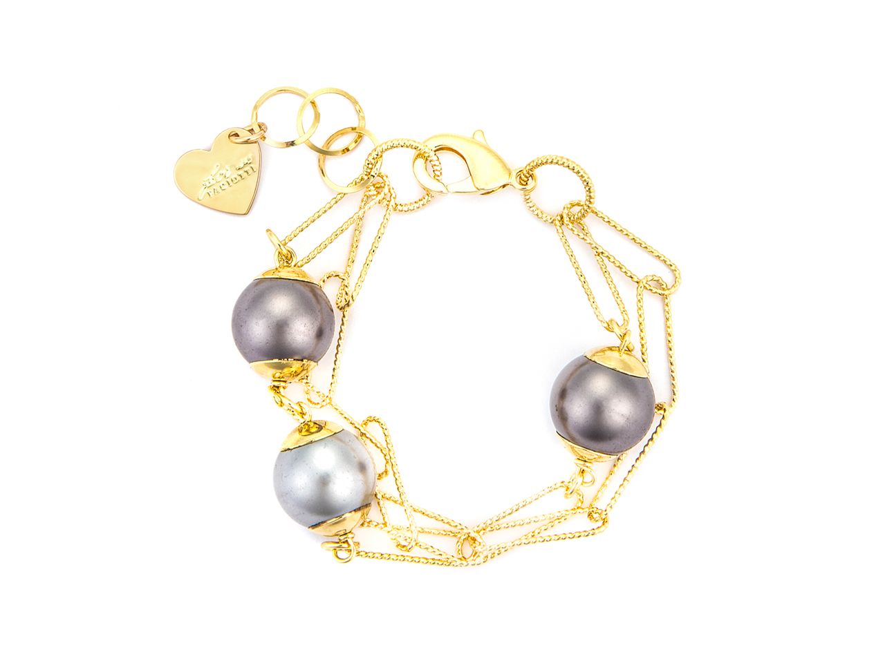 Bracciale Donna 4us Paciotti PERLE SHELL MULTICOLOR