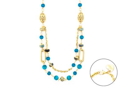 Collana Donna 4us paciotti AMAZZ MULT OCCHIO GATTO Collana Donna 4us paciotti AMAZZ MULT OCCHIO GATTO