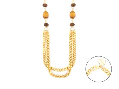 Collana Donna 4us paciotti ROND BRONZITE E AGATA Collana Donna 4us paciotti ROND BRONZITE E AGATA