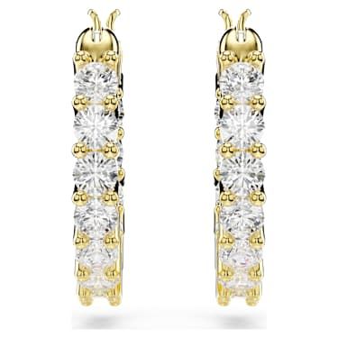 Orecchini a cerchio Matrix Vittore Swarovski