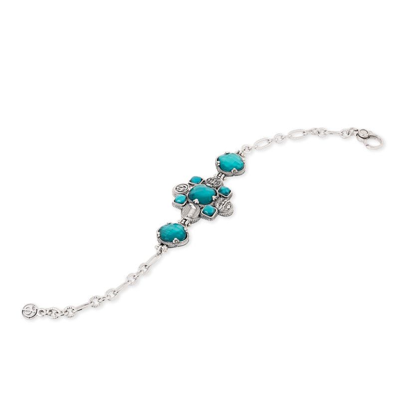 Bracciale Con pietra sfaccettata Magna Grecia - Gerardo Sacco
