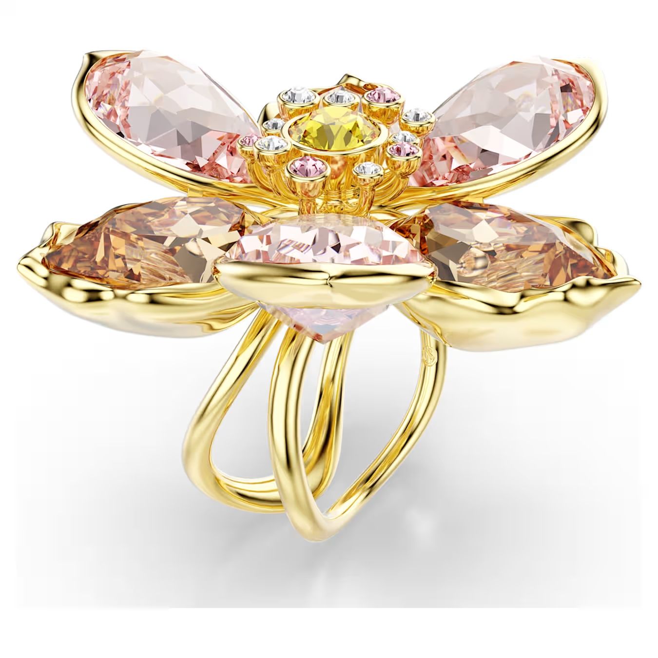 Anello Una Angelic Taglio Round Swarovski