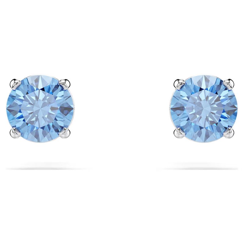 Orecchini a lobo Stilla Attract Taglio Round Swarovski
