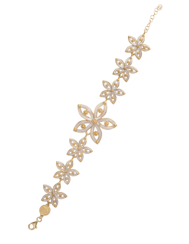 Bracciale Royale Degrade' Polvere Di Perle - Spadafora Gioielli