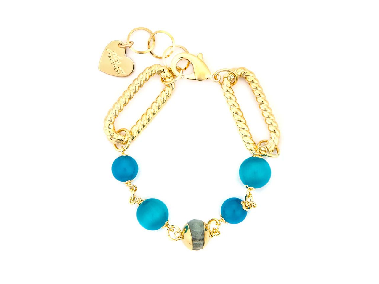 Bracciale Donna 4us Paciotti OTT ROND BRONZITE E QUARZO