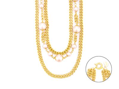 Collana Donna 4us paciotti AMAZZ MULT E PERLE ROSA Collana Donna 4us paciotti AMAZZ MULT E PERLE ROSA