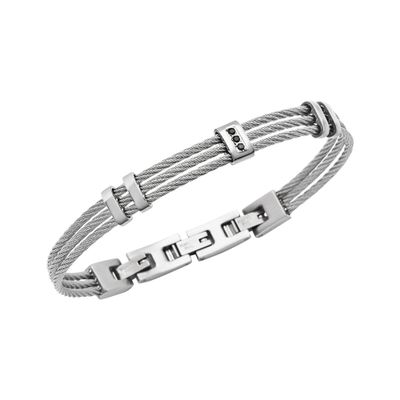 Bracciale Breil Uomo LOOP BRACCIALE IN ACCIAIO COLOR GUN Bracciale Breil Uomo LOOP BRACCIALE IN ACCIAIO COLOR GUN