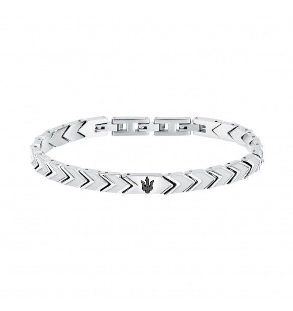 bracciale uomo Iconic acciaio Maserati bracciale uomo Iconic acciaio Maserati