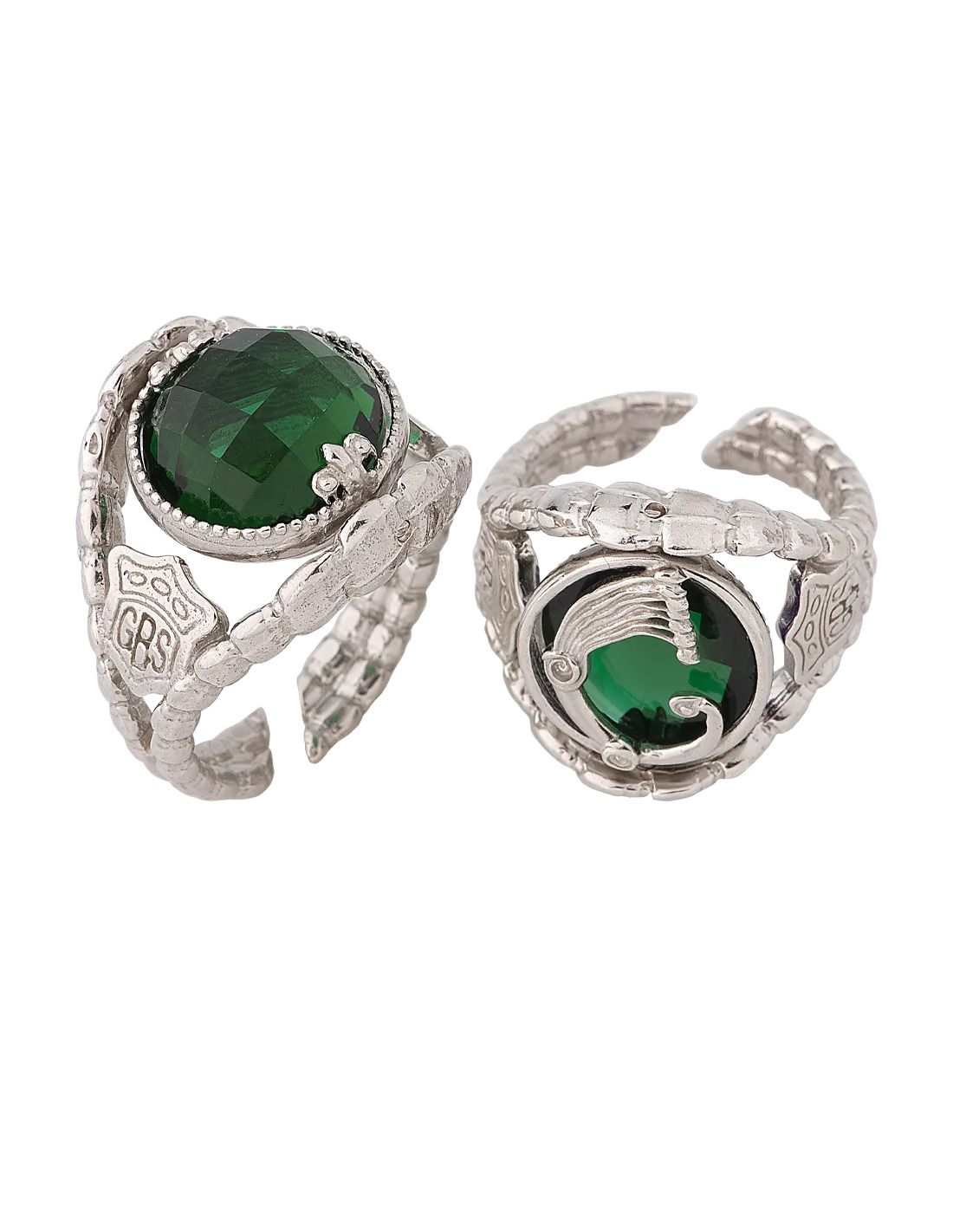 Anello Opplà Drago Verde - Spadafora gioielli