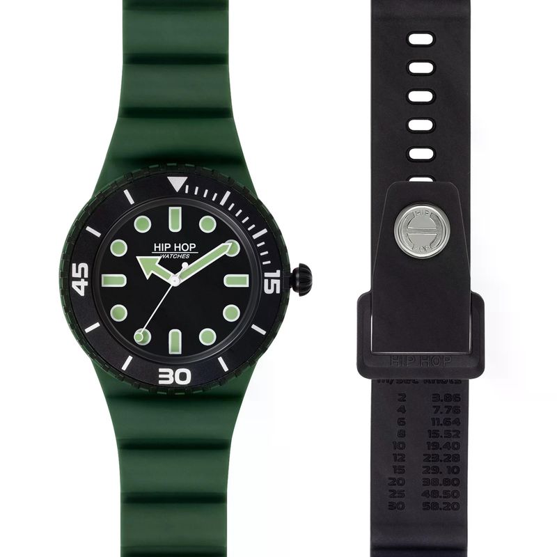 Orologio Hip Hop MASTER ARANCIONE/BLUE