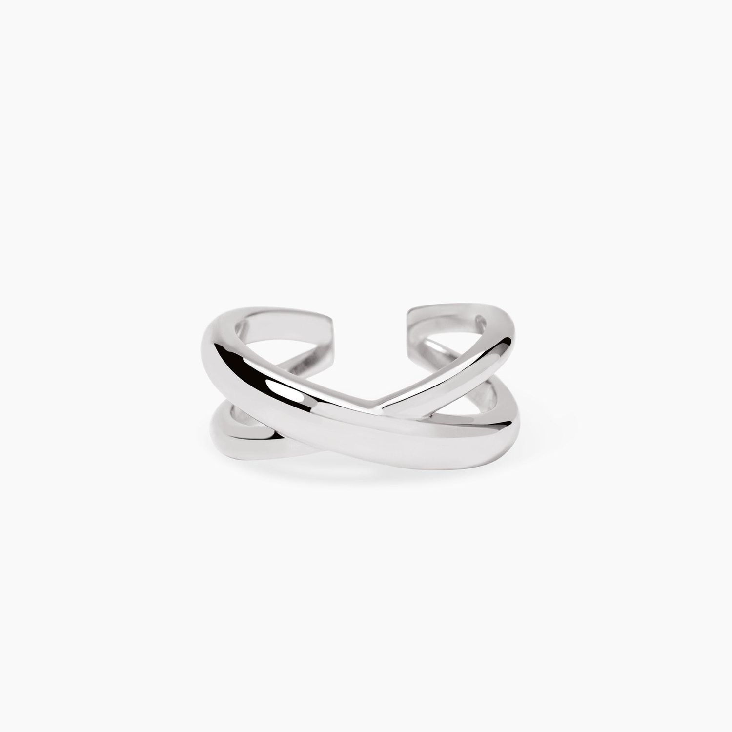 Anello intrecciato in argento INTRECCIO Mabina