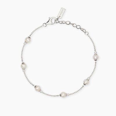 Bracciale in argento con perle coltivate C'ERA UNA VOLTA Mabina