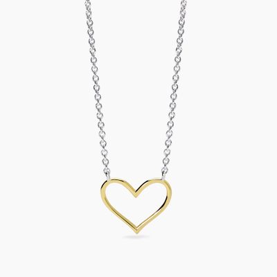 Girocollo con cuore oro 9K FILO D'AMORE Mabina