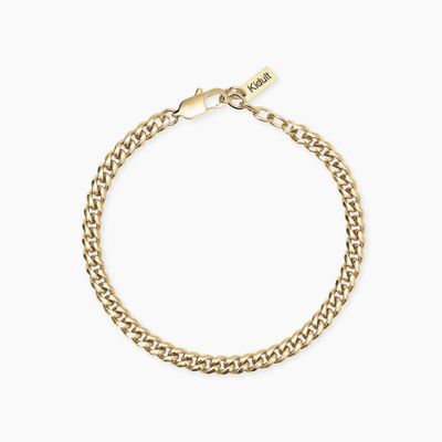 Bracciale dorato con catena groumette Style 04 Kidult