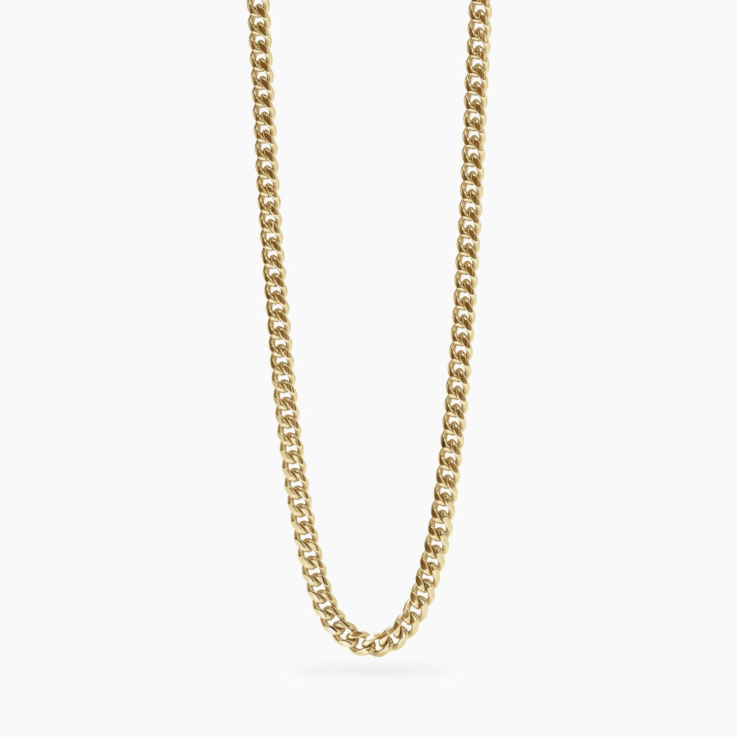 Collana dorata con catena groumette Style 04 Kidult