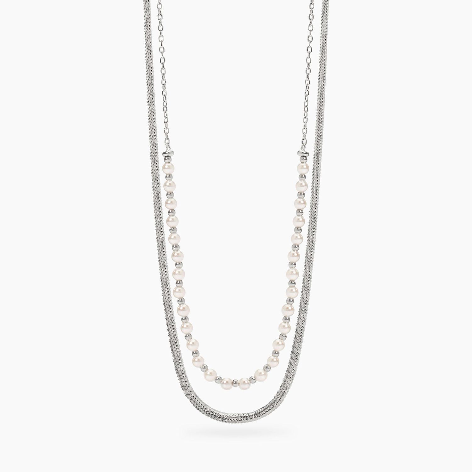 Girocollo con perle conchiglia Style 32 Kidult Girocollo con perle conchiglia Style 32 Kidult