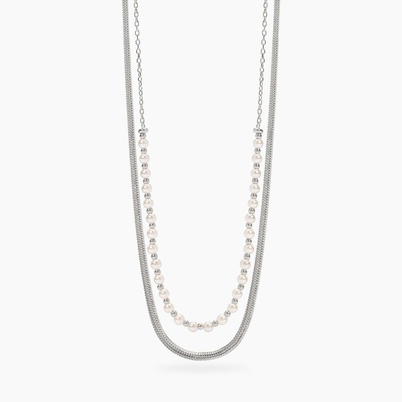 Girocollo con perle conchiglia Style 32 Kidult Girocollo con perle conchiglia Style 32 Kidult