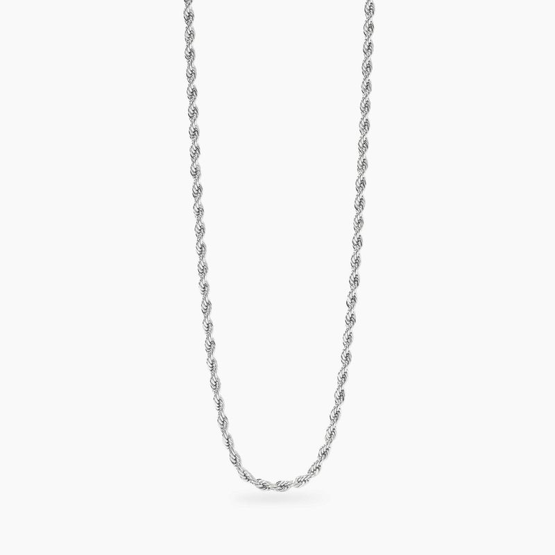 Collana con catena corda in acciaio Style 07 Kidult