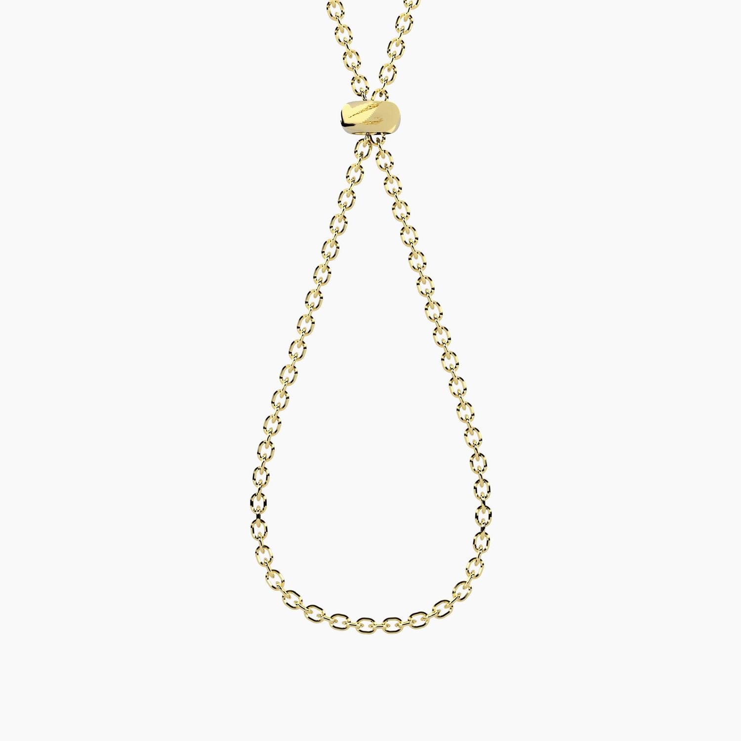 Collana dorata componibile Intreccio Kidult