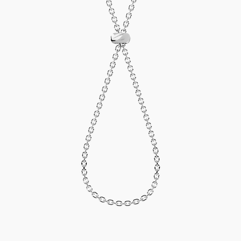 Collana componibile con catena diamantata Intreccio Kidult Collana componibile con catena diamantata Intreccio Kidult