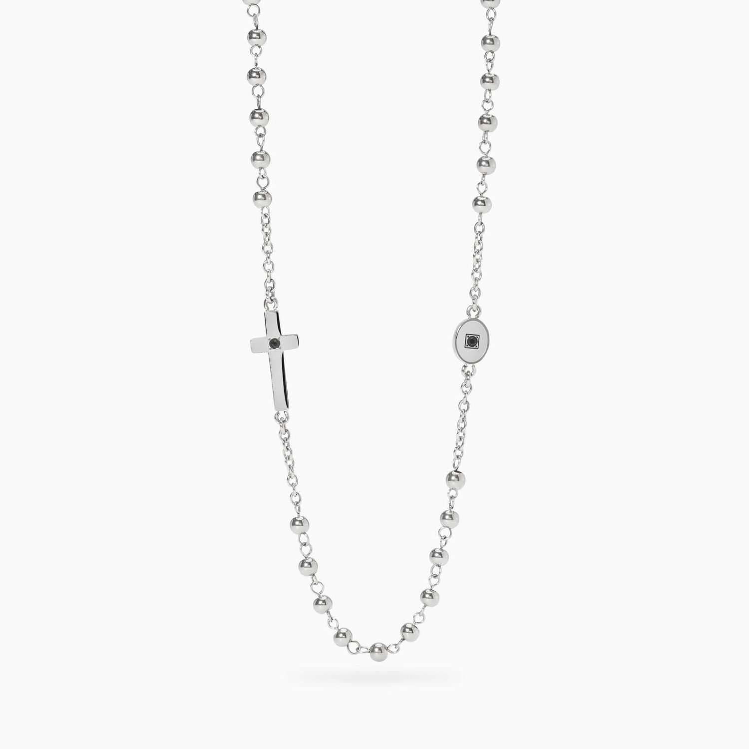 Collana in acciaio con croce Style 01 Kidult