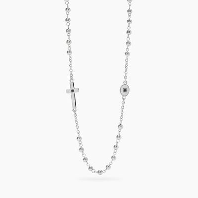 Collana in acciaio con croce Style 01 Kidult
