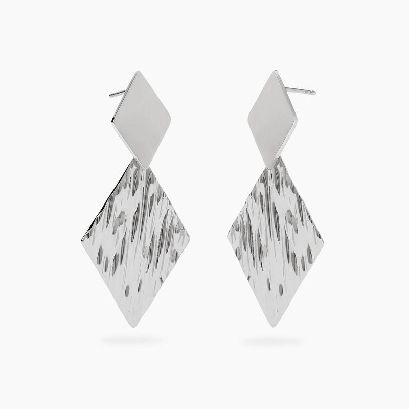 Orecchini con pendenti martellati Style 05 Kidult Orecchini con pendenti martellati Style 05 Kidult
