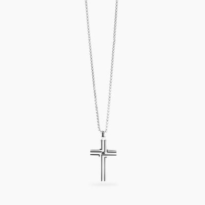 Collana con catena veneta e croce Style 01 Kidult