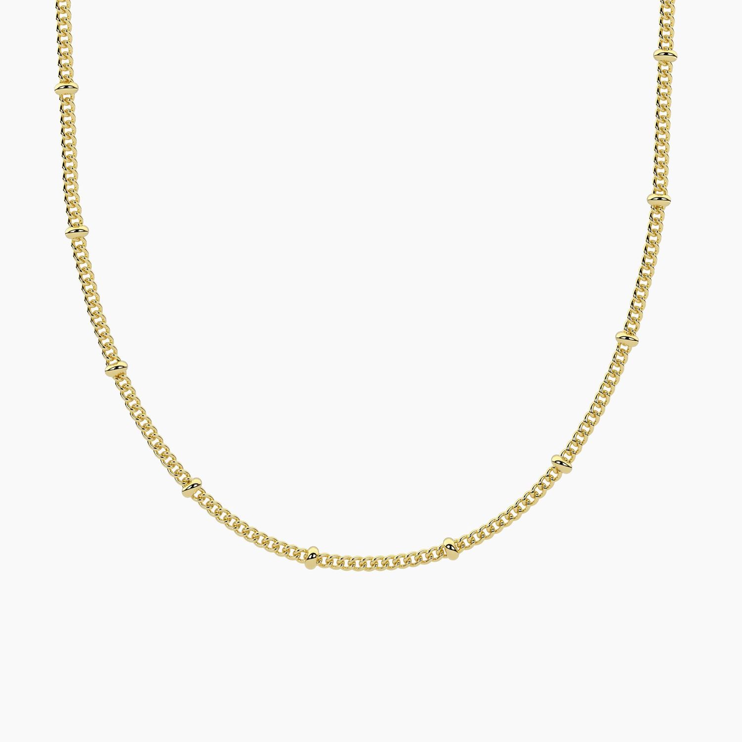 Collana componibile in acciaio dorato Miss Kidult