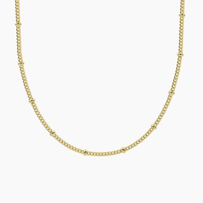 Collana componibile in acciaio dorato Miss Kidult