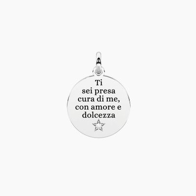 Ciondolo con frase per la nonna Nonna migliore del mondo Kidult