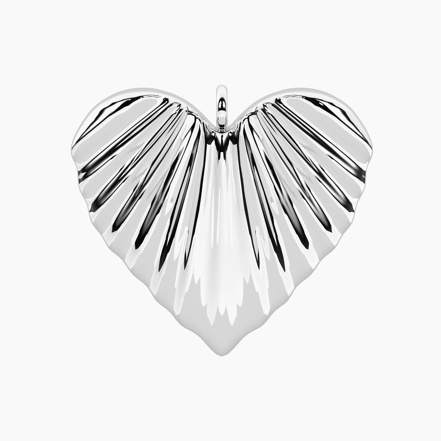 Ciondolo con cuore Cuore alato Kidult