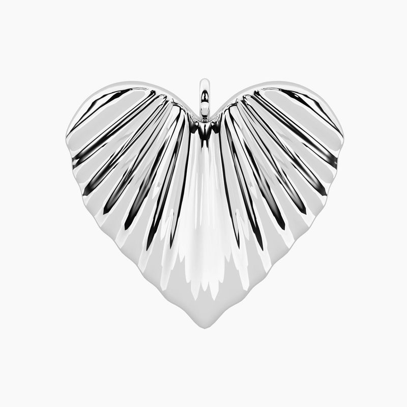 Ciondolo con cuore Cuore alato Kidult