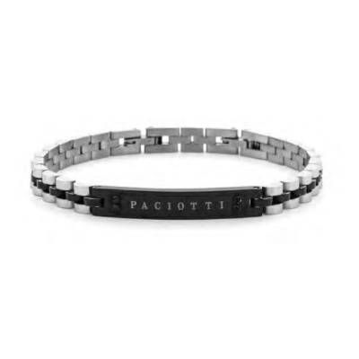 Bracciale Uomo 4US Cesare Paciotti Acciaio Targhetta 4UBR7979
