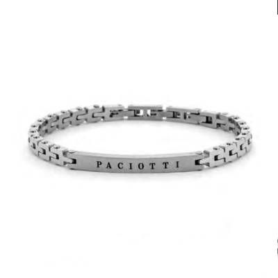Bracciale Uomo 4US Cesare Paciotti Acciaio Targhetta 4UBR7985