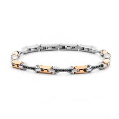 Bracciale Uomo 4US Cesare Paciotti Acciaio Oro Pvd 4UBR8006
