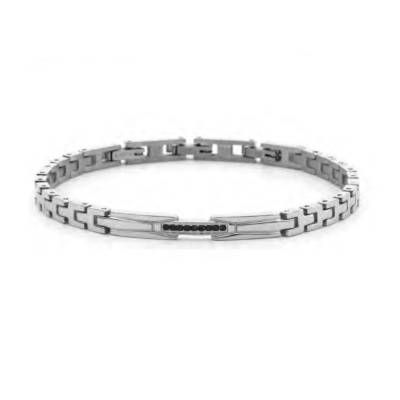 Bracciale Uomo 4US Cesare Paciotti Acciaio Targhetta 4UBR7995