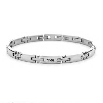 Bracciale Uomo 4US Cesare Paciotti Acciaio 4UBR7947 Bracciale Uomo 4US Cesare Paciotti Acciaio 4UBR7947