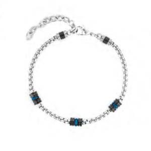 Bracciale Uomo 4US Cesare Paciotti Acciaio Barilotti 4UBR8053 Bracciale Uomo 4US Cesare Paciotti Acciaio Barilotti 4UBR8053
