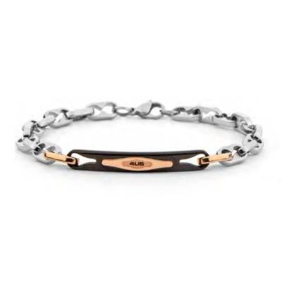 Bracciale Uomo 4US Cesare Paciotti Acciaio Targhetta PVD 4UBR8027 Bracciale Uomo 4US Cesare Paciotti Acciaio Targhetta PVD 4UBR8027