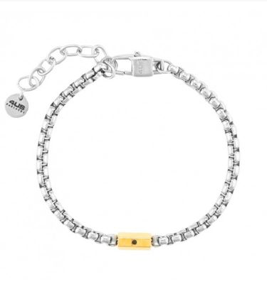 Bracciale 4US Cesare Paciotti Uomo Acciaio Inserto Dorato 4UBR7017