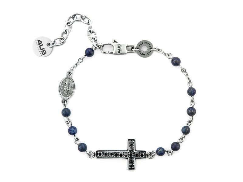 Bracciale Uomo Acciaio 4US Cesare Paciotti Rosario 4UBR7501 Bracciale Uomo Acciaio 4US Cesare Paciotti Rosario 4UBR7501