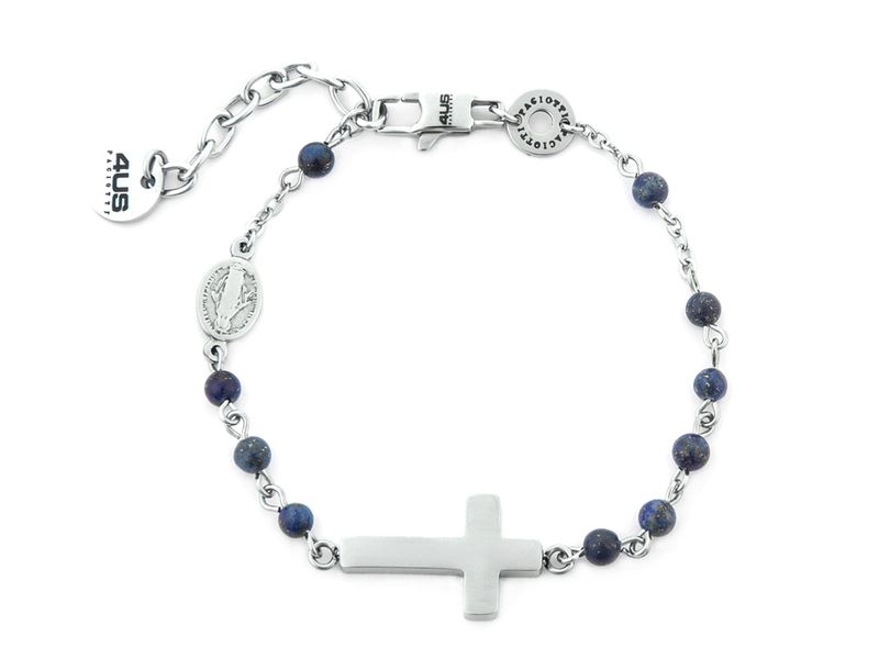 Bracciale Uomo Acciaio 4US Cesare Paciotti Rosario 4UBR7499