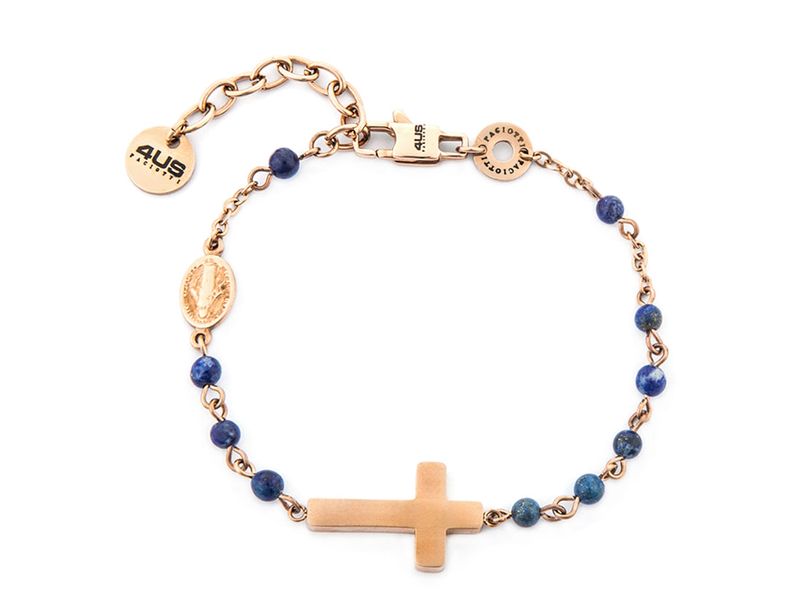 Bracciale Uomo Acciaio 4US Cesare Paciotti Rosario 4UBR7506