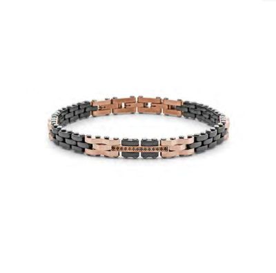 Bracciale 4US Cesare Paciotti Uomo Acciaio Bicolore Rosè 4UBR7959 Bracciale 4US Cesare Paciotti Uomo Acciaio Bicolore Rosè 4UBR7959