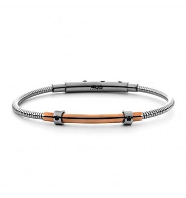 Bracciale Uomo Acciaio Rosè Rigido 4US Cesare Paciotti 4UBR7575