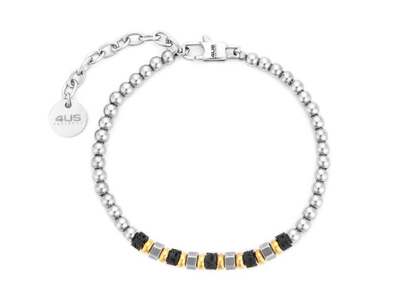 Bracciale 4US Cesare Paciotti Acciaio Biglie 4UBR7810 Bracciale 4US Cesare Paciotti Acciaio Biglie 4UBR7810