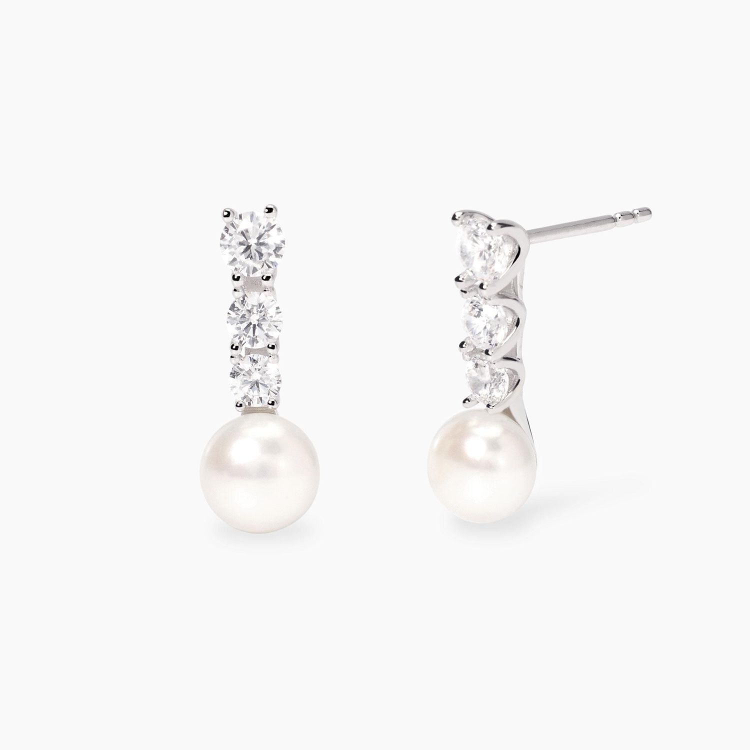 Orecchini stella polare in zirconi STELLA POLARE mabina gioielli